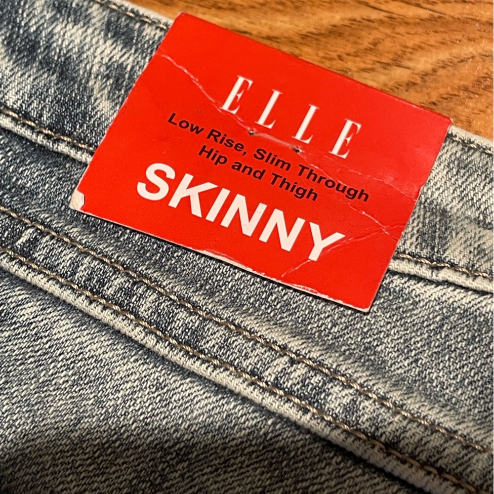Elle Skinny Acid Washed Jeans - Picture 7 of 13